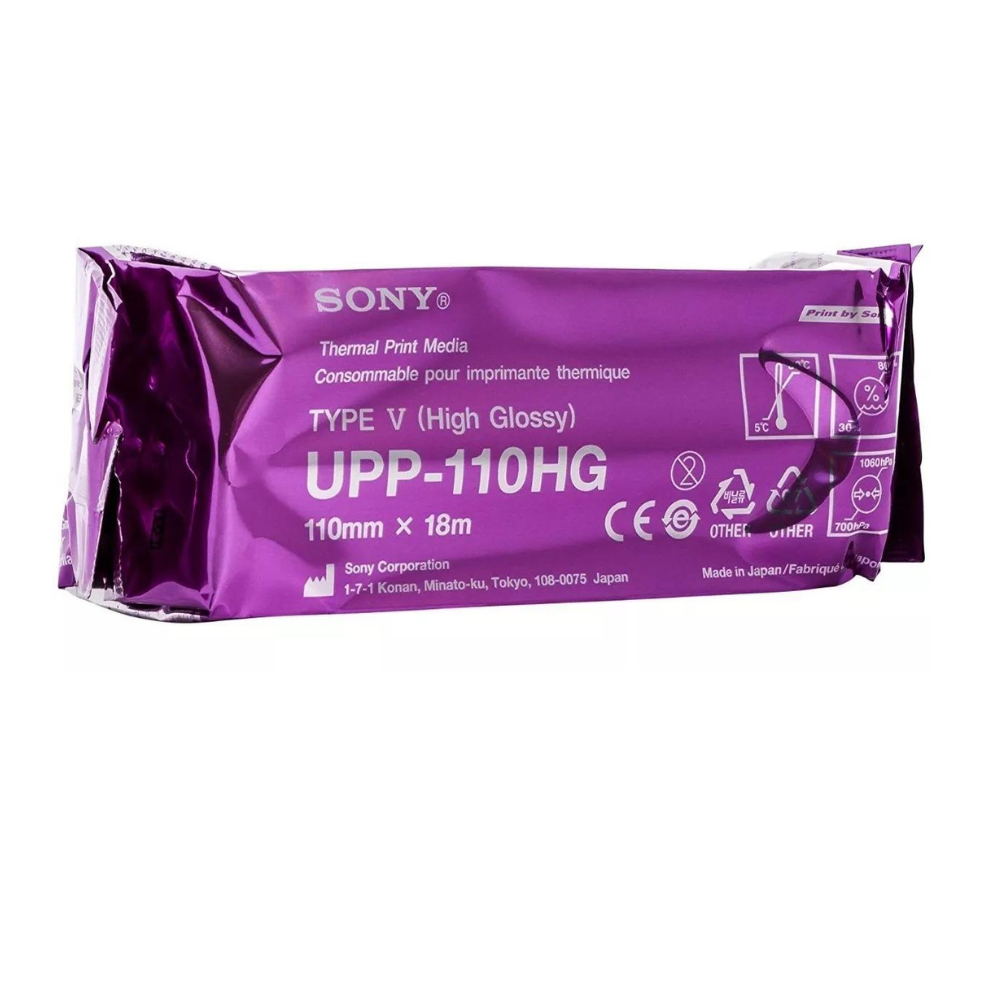 Papel Ecografía SONY UPP 110-HG